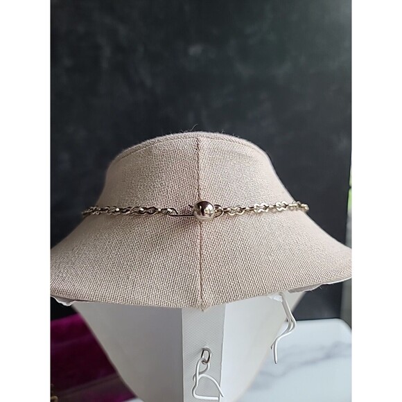 Mother of Pearl Disc Floral Enamel Adjustable Choker Necklace Vintage, READ - Picture 4 of 10